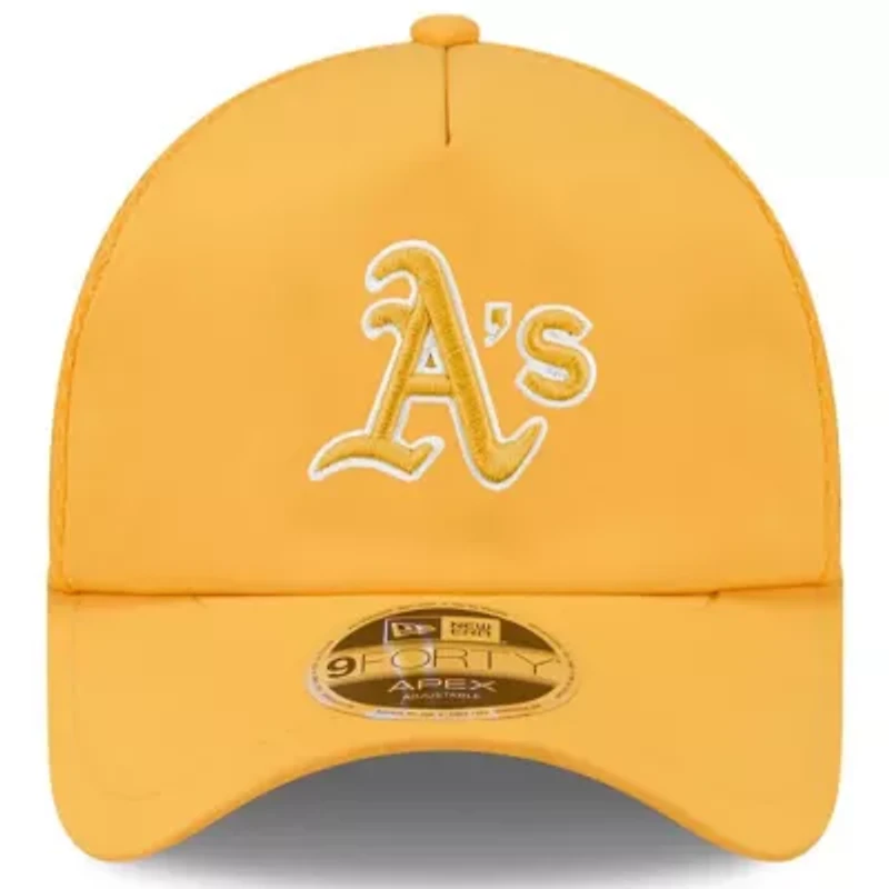 Oakland Athletics MLB Athletics 2026 Batting Practice Apex 9FORTY Adjustable Trucker Hat