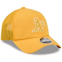 Oakland Athletics MLB Athletics 2026 Batting Practice Apex 9FORTY Adjustable Trucker Hat