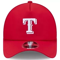 MLB Texas Rangers 2026 Batting Practice Apex 9FORTY Adjustable Trucker Hat