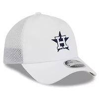 MLB Houston Astros 2026 Batting Practice Apex 9FORTY Adjustable Trucker Hat