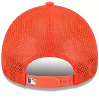 MLB New York Mets 2026 Batting Practice Apex 9FORTY Adjustable Trucker Hat