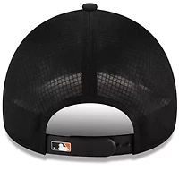 MLB Baltimore Orioles 2026 Batting Practice Apex 9FORTY Adjustable Trucker Hat