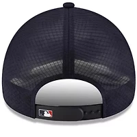 MLB Atlanta Braves 2026 Batting Practice Apex 9FORTY Adjustable Trucker Hat