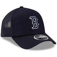 Boston Red Sox MLB Boston Sox 2026 Batting Practice Apex 9FORTY Adjustable Trucker Hat