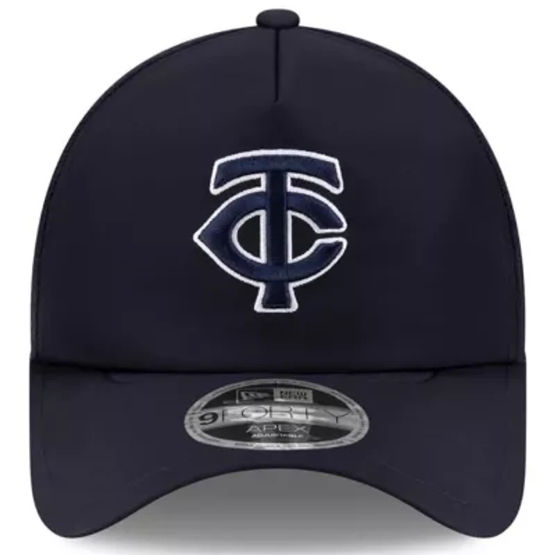 MLB Minnesota Twins 2026 Batting Practice Apex 9FORTY Adjustable Trucker Hat