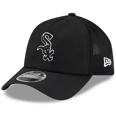 Chicago White Sox MLB Chicago Sox 2026 Batting Practice Apex 9FORTY Adjustable Trucker Hat
