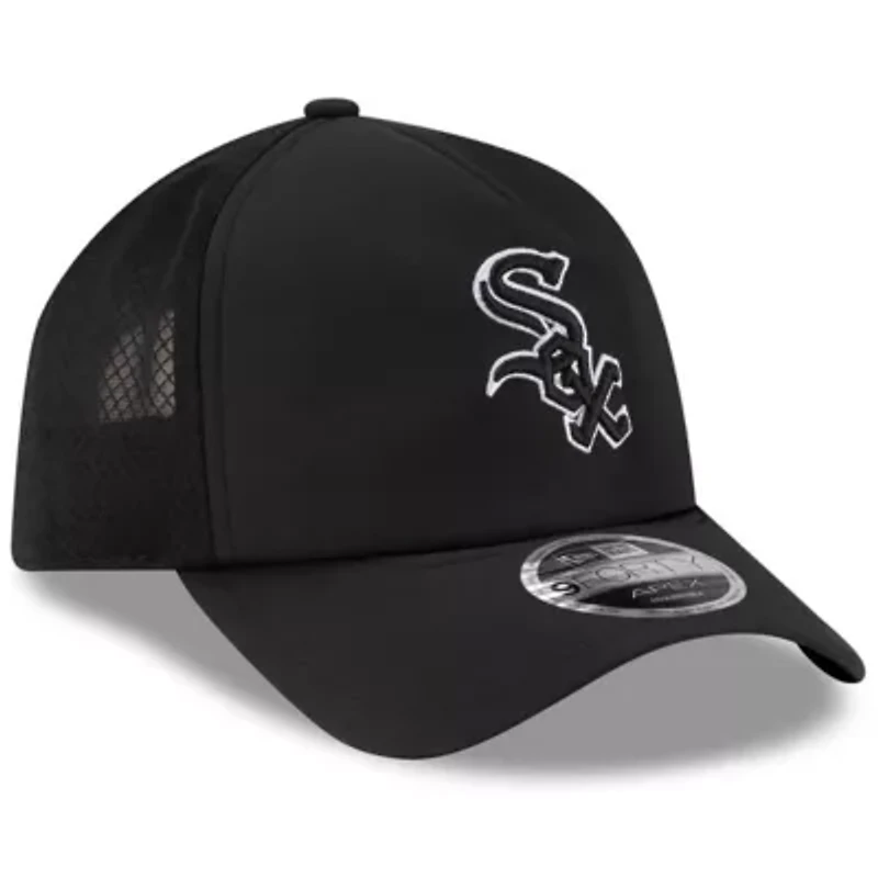 Chicago White Sox MLB Chicago Sox 2026 Batting Practice Apex 9FORTY Adjustable Trucker Hat