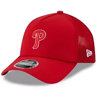 MLB Philadelphia Phillies 2026 Batting Practice Apex 9FORTY Adjustable Trucker Hat