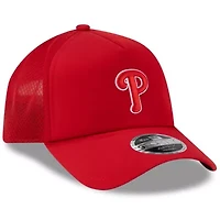 MLB Philadelphia Phillies 2026 Batting Practice Apex 9FORTY Adjustable Trucker Hat