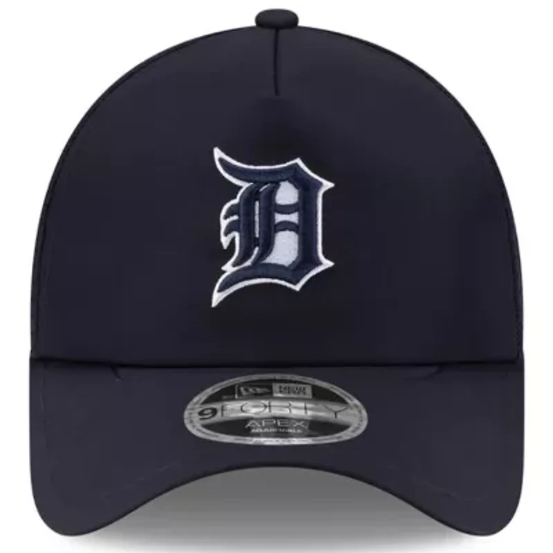MLB Detroit Tigers 2026 Batting Practice Apex 9FORTY Adjustable Trucker Hat
