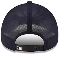 MLB Detroit Tigers 2026 Batting Practice Apex 9FORTY Adjustable Trucker Hat