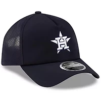 MLB Houston Astros 2026 Batting Practice Apex 9FORTY Adjustable Trucker Hat