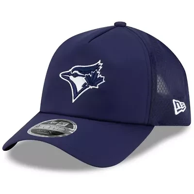 Toronto Blue Jays MLB Toronto Jays 2026 Batting Practice Apex 9FORTY Adjustable Trucker Hat