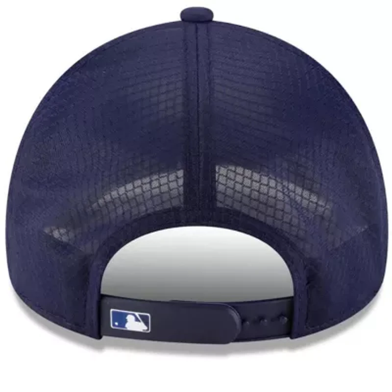 Toronto Blue Jays MLB Toronto Jays 2026 Batting Practice Apex 9FORTY Adjustable Trucker Hat