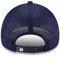 MLB Tampa Bay Rays 2026 Batting Practice Apex 9FORTY Adjustable Trucker Hat
