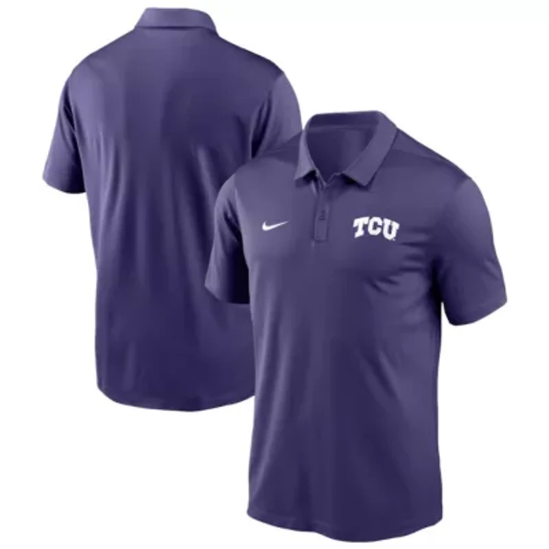 NCAA Nike TCU Horned Frogs Victory Solid Performance Polo