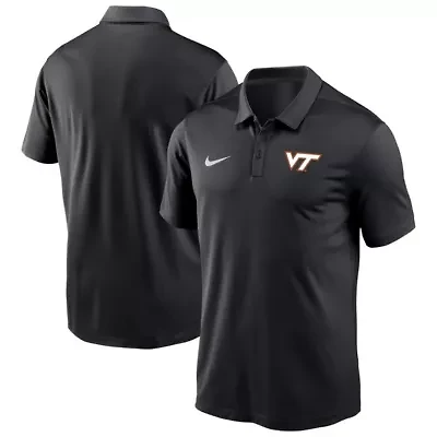 NCAA Nike Virginia Tech Hokies Victory Solid Performance Polo