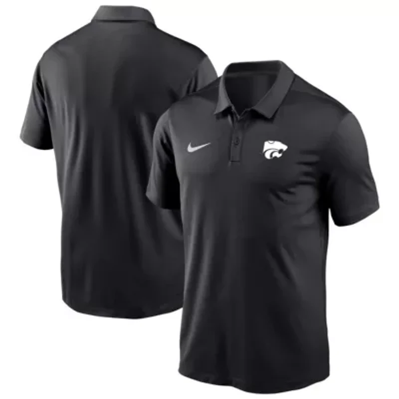 NCAA Nike Kansas State Wildcats Victory Solid Performance Polo