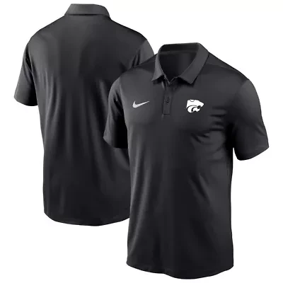 NCAA Nike Kansas State Wildcats Victory Solid Performance Polo