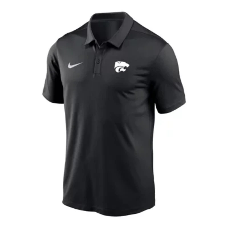 NCAA Nike Kansas State Wildcats Victory Solid Performance Polo
