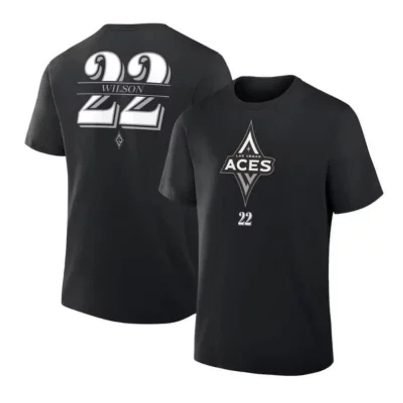 WNBA Fanatics A'ja Las Vegas Aces The Paint Name & Number T-Shirt