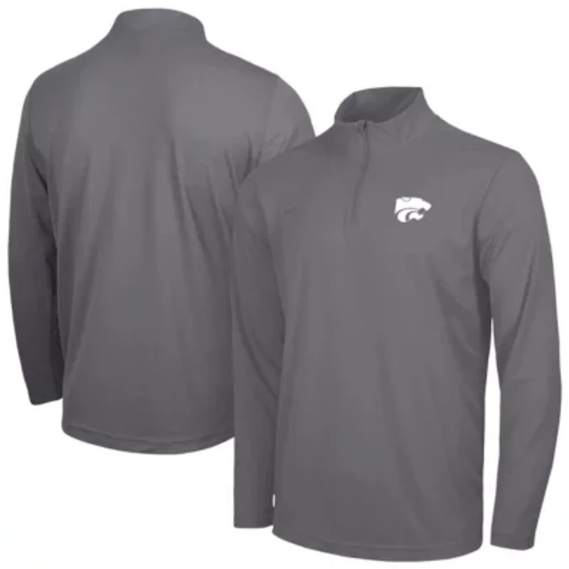 NCAA Nike Kansas State Wildcats Intensity Performance Quarter-Zip Pullover
