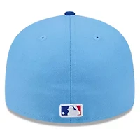 MLB Light Blue/Royal Chicago Cubs 2026 Spring Training 59FIFTY Fitted Hat