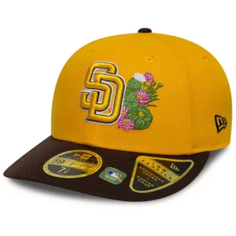 MLB Gold/Brown San Diego Padres 2026 Spring Training Low 59FIFTY Fitted Hat