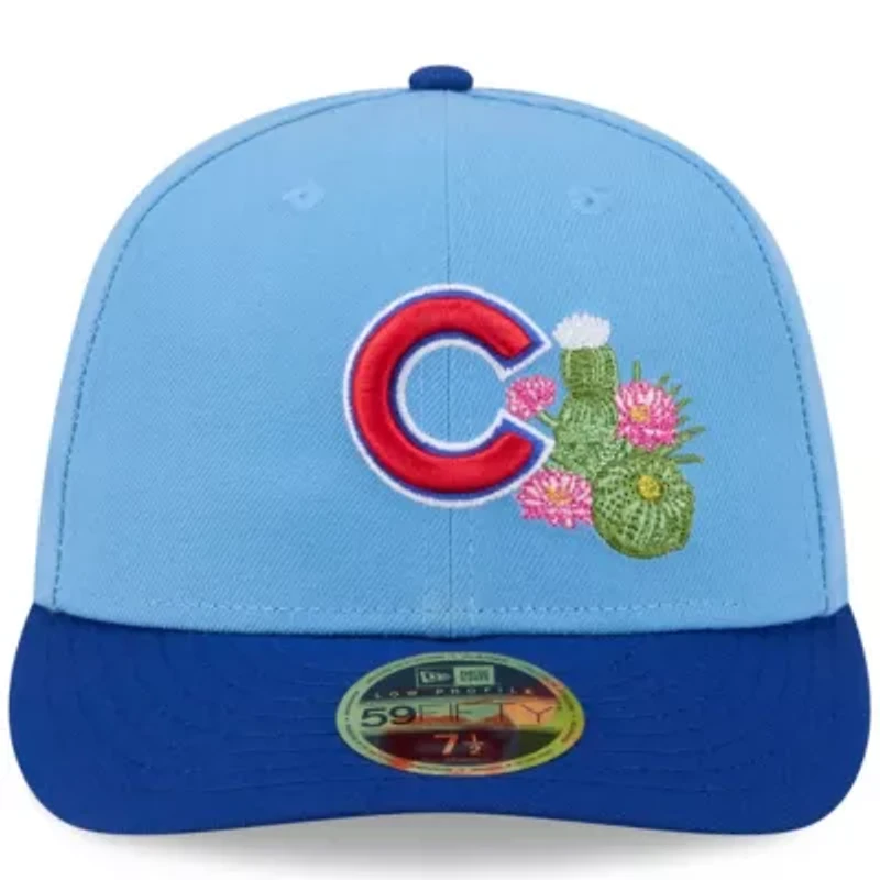 MLB Light Blue/Royal Chicago Cubs 2026 Spring Training Low 59FIFTY Fitted Hat