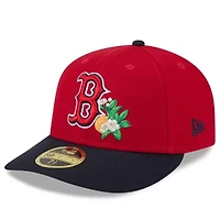 Boston Red Sox MLB Red/Navy 2026 Spring Training Low 59FIFTY Fitted Hat
