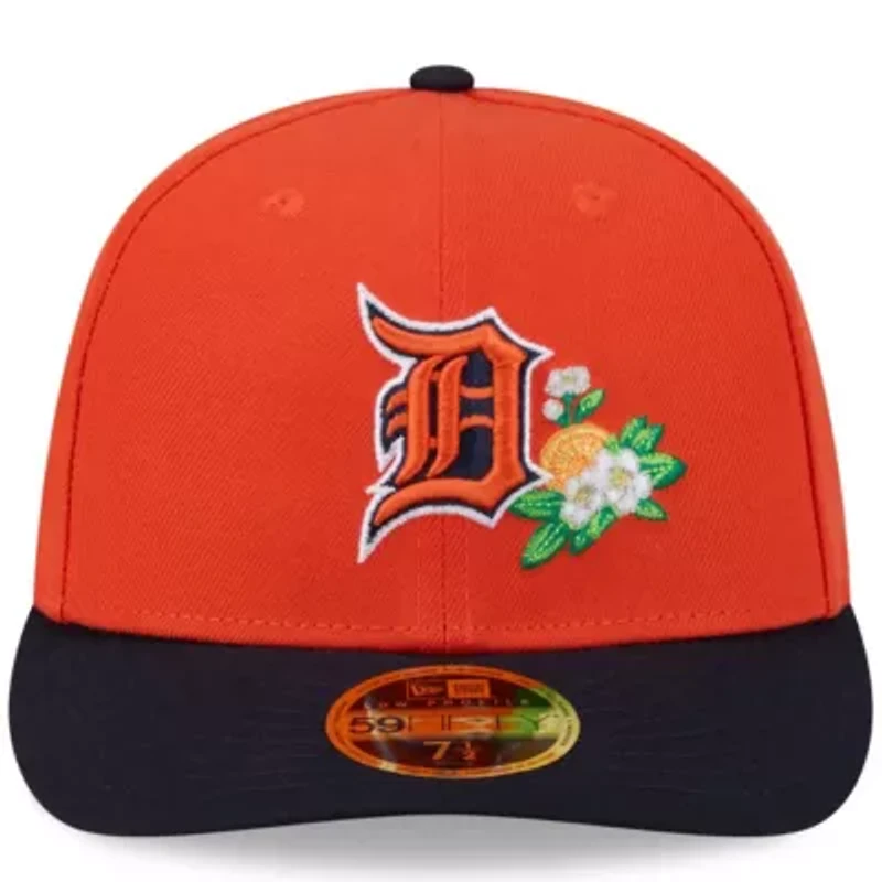 MLB Orange/Navy Detroit Tigers 2026 Spring Training Low 59FIFTY Fitted Hat