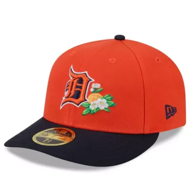 MLB Orange/Navy Detroit Tigers 2026 Spring Training Low 59FIFTY Fitted Hat