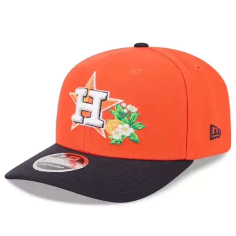 MLB Orange/Navy Houston Astros 2026 Spring Training 9SEVENTY Adjustable Hat