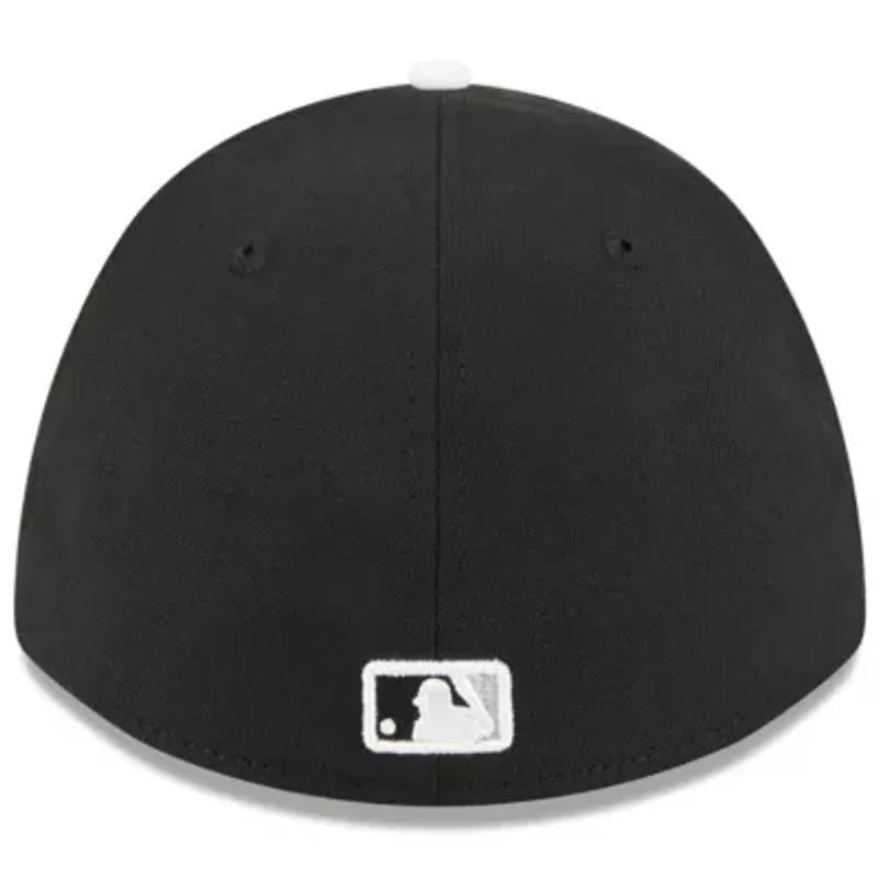 Chicago White Sox MLB Black/White 2026 Spring Training M-Crown 39THIRTY Flex Hat
