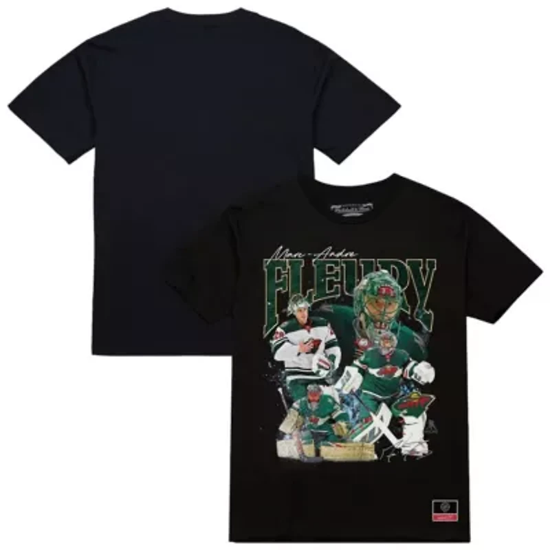 NHL Marc-Andre Fleury Minnesota Wild Collage T-Shirt