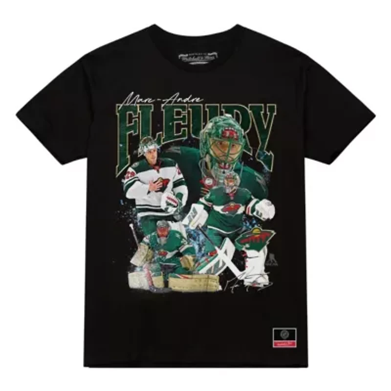 NHL Marc-Andre Fleury Minnesota Wild Collage T-Shirt