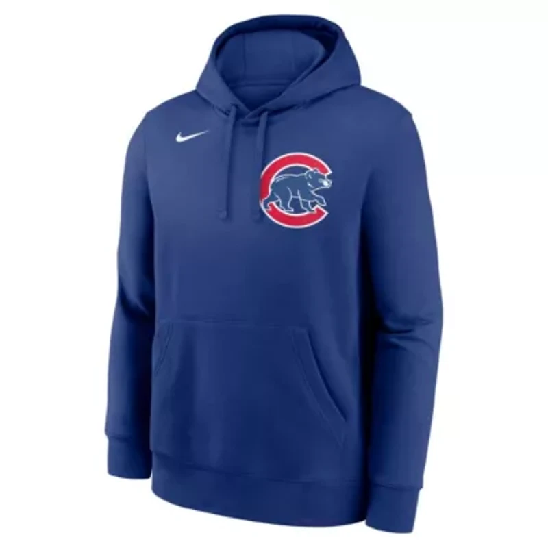 MLB Nike Pete Crow-Armstrong Chicago Cubs Player Name & Number Club Fleece Pullover Hoodie