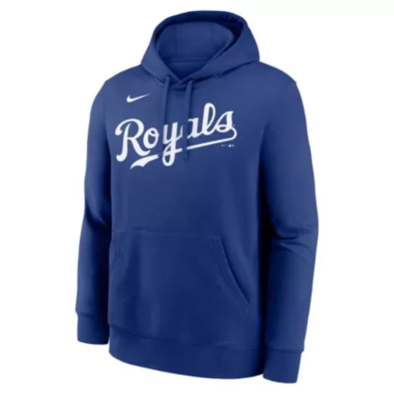 MLB Nike Bobby Witt Jr. Kansas City Royals Player Name & Number Club Fleece Pullover Hoodie