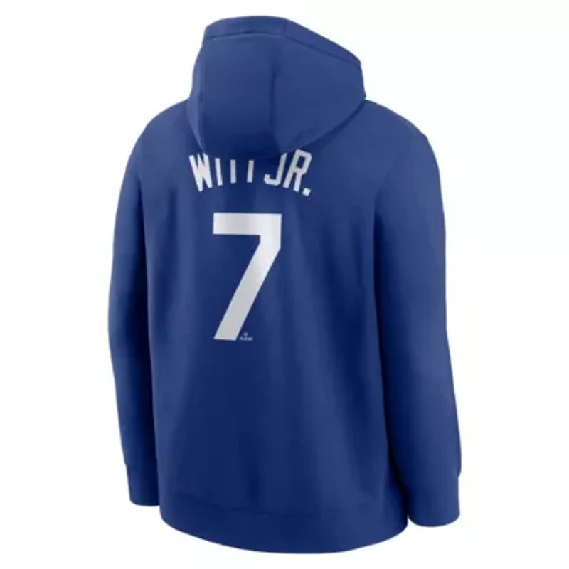 MLB Nike Bobby Witt Jr. Kansas City Royals Player Name & Number Club Fleece Pullover Hoodie