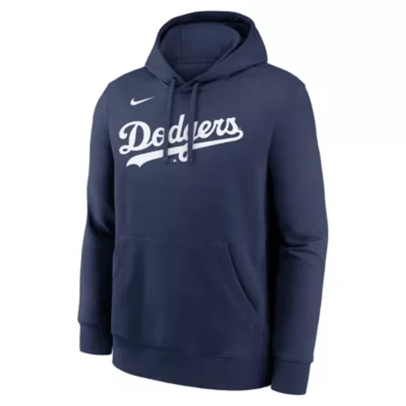 MLB Nike Shohei Ohtani Los Angeles Dodgers Player Name & Number Club Fleece Pullover Hoodie