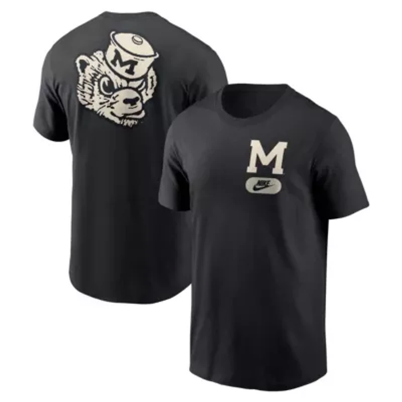 NCAA Nike Michigan Wolverines Fashion T-Shirt