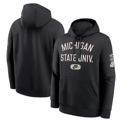 NCAA Nike Michigan State Spartans Club Fleece Fashion Hoodie