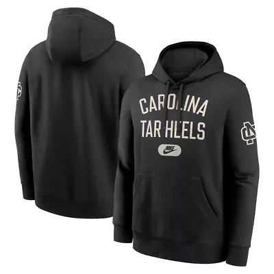 NCAA Nike North Carolina Tar Heels Club Fleece Fashion Hoodie