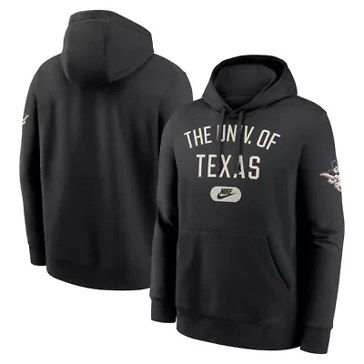 NCAA Nike Texas Longhorns Club Fleece Fashion Hoodie