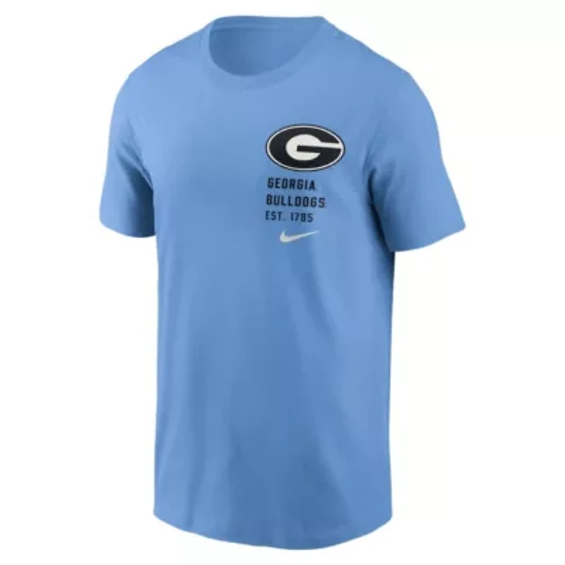 NCAA Nike Valor Georgia Bulldogs Record Shattered 2-Hit T-Shirt