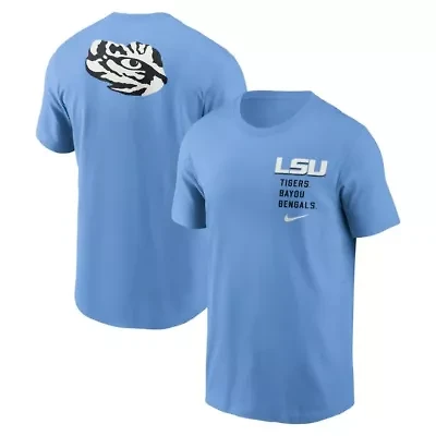 NCAA Nike Valor LSU Tigers Color Drop 2-Hit T-Shirt