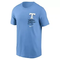 NCAA Nike Valor Tennessee Volunteers Record Shattered 2-Hit T-Shirt