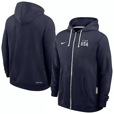 Olympics Nike Team USA Standard Issue Dri-FIT Full-Zip Hoodie