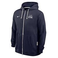 Olympics Nike Team USA Standard Issue Dri-FIT Full-Zip Hoodie