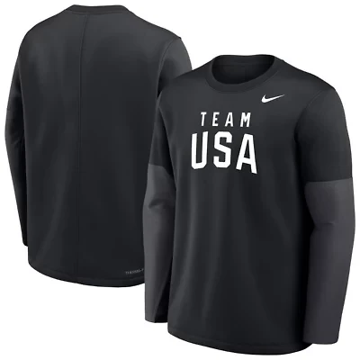 Olympics Nike Team USA Coaches Therma-FIT Long Sleeve Top